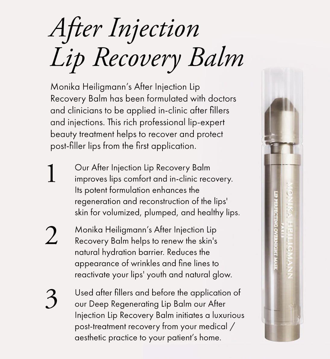 After Injection Lip Recovery Balm